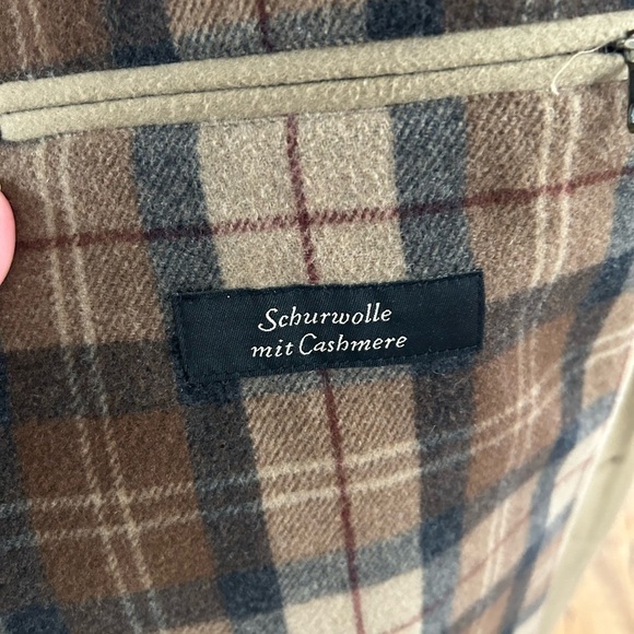 SCHNEIDERS Austria Camel Cashmere Trench Pea coat - Picture 4 of 11